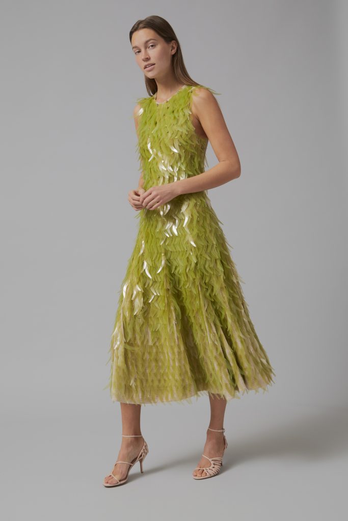 Algae-sequin-dress_sustainable-fashion_biodesign_Philipp-lim_Charlotte-McCrudy_ONEXONE_GLITCH-Magazine-scaled